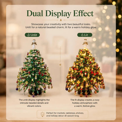 DIY Beaded Christmas Tree Kit
