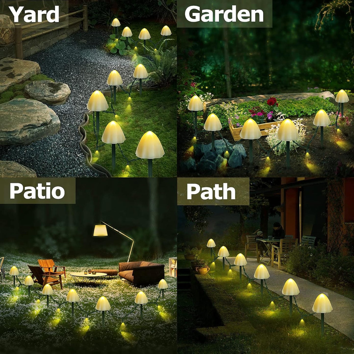 Avaleric® Solar Mushroom Lights