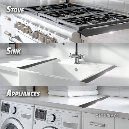 Avaleric® Trimmable Stove Gap Covers (2pcs)