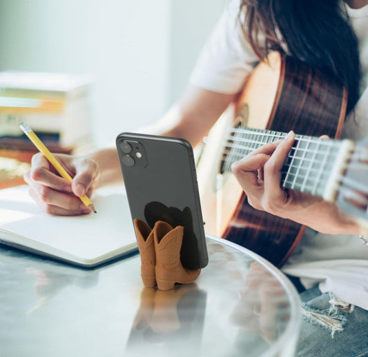 Avaleric® Cute Cell Phone Holder Stand for Desk, iPhone Mount for Office Tablet Accessories Gifts, Cool Desktop Decor Gadgets to Support Your Cellphone for Men Women Boys Girls