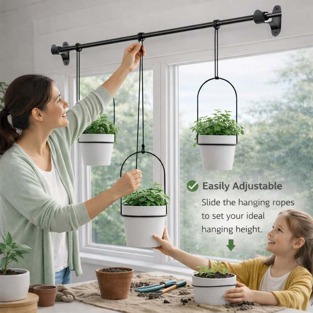 Avaleric® Adjustable Hanging Window Planter