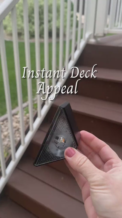 Avaleric® RGB Solar Step Stair Lights 💡