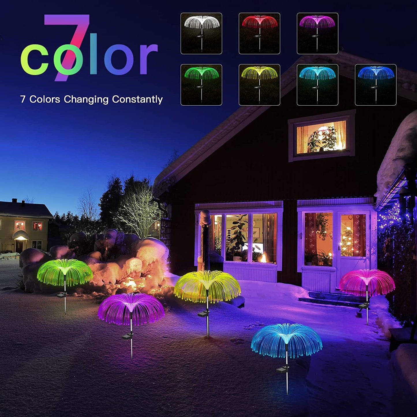 Avaleric® Solar Outdoor Jellyfish Light