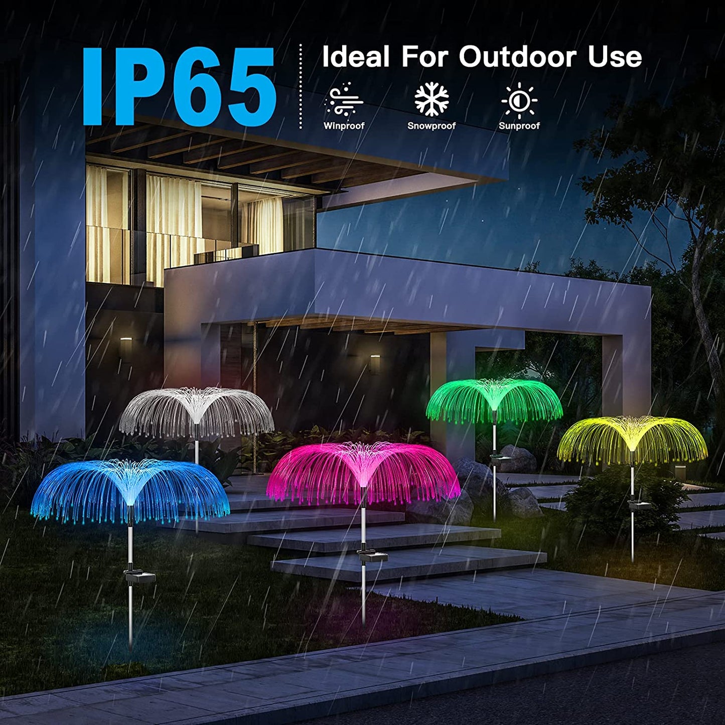 Avaleric® Solar Outdoor Jellyfish Light