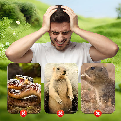 Avaleric® Solar Powered Waterproof Screw Mole Repellent