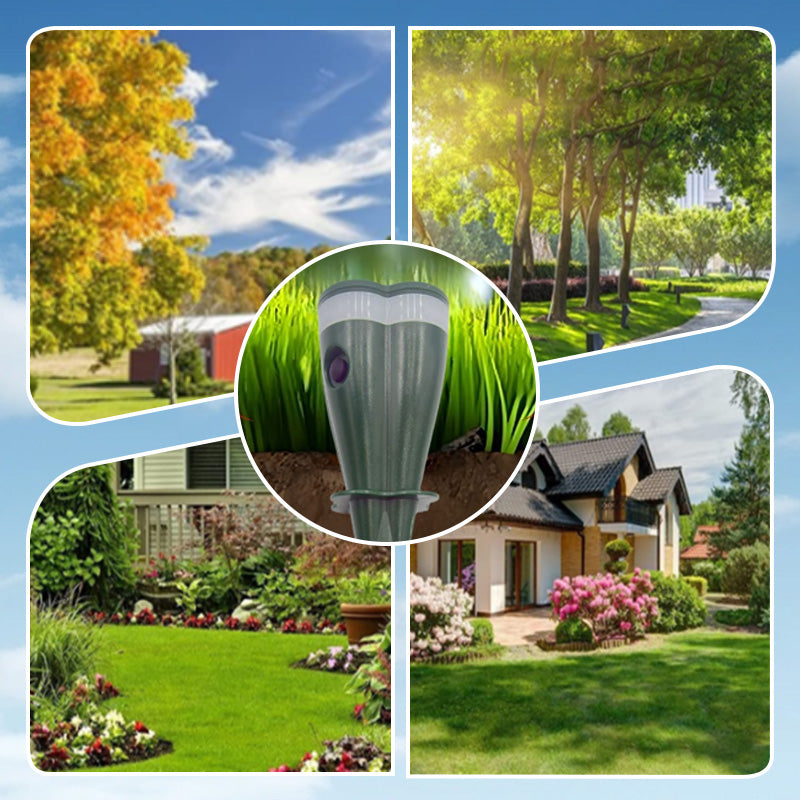 Avaleric® Solar Powered Waterproof Screw Mole Repellent