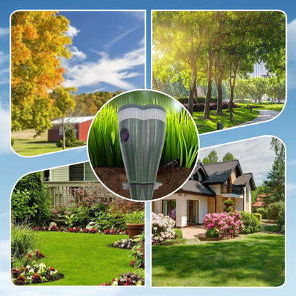 Avaleric® Solar Powered Waterproof Screw Mole Repellent