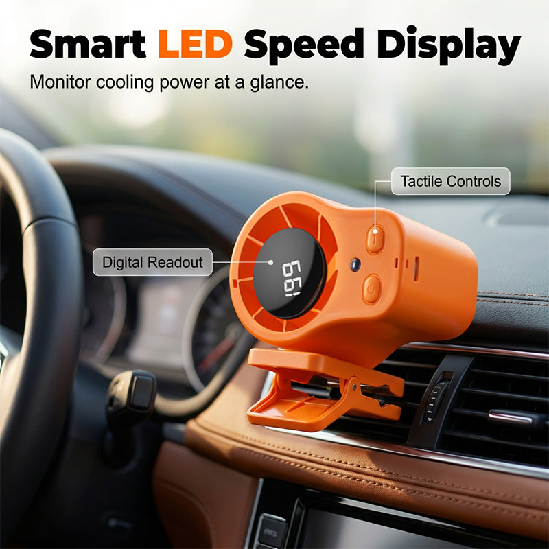 ✅ Avaleric® Hands-Free Personal Cooling Fan with LED Display ❄️