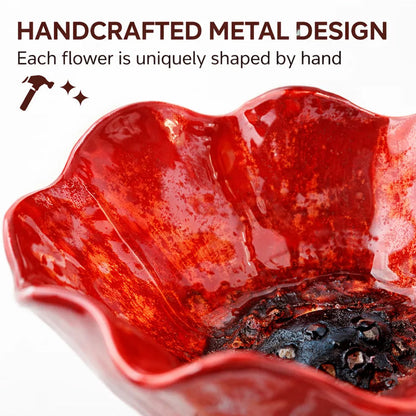 Avaleric® Handmade Metal Flower Garden Stake