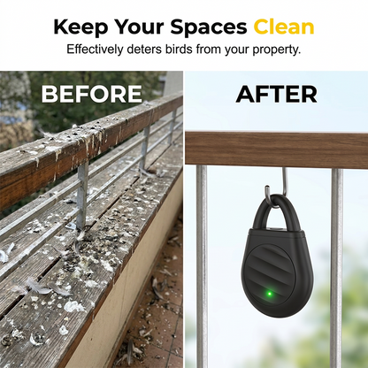 Avaleric® Portable Ultrasonic Bird Repellent Keychain