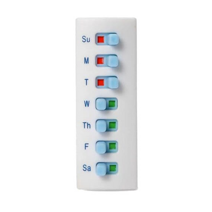 Avaleric® Reusable Pill Tracker & Reminder